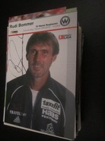 47875 Rudi Bommer DFB Wacker Burghausen original signierte Autogrammkarte