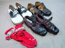 Estate Lot 3pr Buster Brown Saddle Shoes 2-Tone Lot