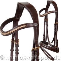 Neu! Heinick ~ Astana Braun ~ Vollblut Cob edle Trense Trensenzaum schwedisch
