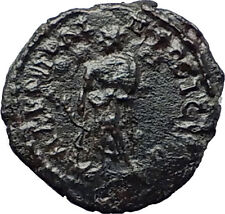 SEPTIMIUS SEVERUS 193AD Nicopolis ad Istrum ASCLEPIUS Medicine Roman Coin i58113