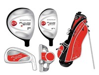 Dynatour Kinder Junior Golfschläger Satz Golfsatz Future Star 6-8 Jahre Rot NEU