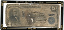 New listing
$20 1902 Los Angeles California National Bank Note Scarce