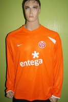 Nike Mainz 05 Trikot Jersey Maillot Gr XL  langarm orange entega