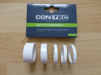CONTEC Spacer-Set  Contec A-Head Spacer-Set 3 x 5,1 x 10, 1 x 15, 1 1/8" Weiß