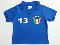 Italien Italy Italia Baby Kinder Retro T-Shirt Trikot Baumwolle Gr. 56 - 104