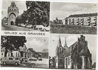 (1129) ältere Ak  Gruß aus Gransee 16775 Kr Oberhavel  frühere Kreisstadt