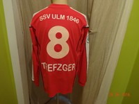 SSV Ulm 1846 uhlsport Langarm Matchworn Trikot 11/12 "SWU" + Nr.8 Trefzger Gr.M