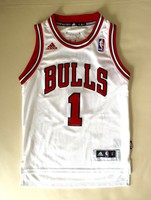 Basketball Trikot Chicago Bulls 1 Rose Weiß S