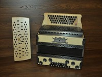 Steirische Harmonika " Strasser NATUR  Riegelahorn " EXTREM LEICHT°°