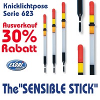 EXORI Serie 623 Die FEINE Forellen Knicklichtpose "Sensible Stick" - Reduziert !