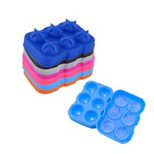 Silicon Whiskey Ice Cube Ball Maker Mold Sphere Mould Brick Party Tray Round Bar