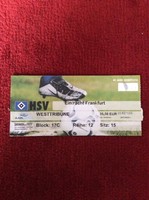 Hamburger SV: Eintracht Frankfurt Fußball HSV Ticket Eintrittskarte