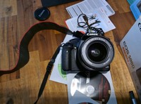 Canon EOS 500D Kit mit EF-S (18-55mm) 15,1 MP Schwarz Top Zustand