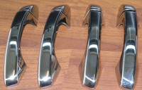 Chrom Türgriffe Blenden Edelstahl VW Golf VII 7 Seat Leon Skoda Süperb