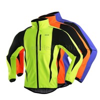 ARSUXEO Herren Jacke Fahrrad Sport Softshell Windbreaker Winterjacke Laufjacke