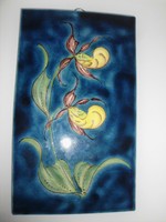 HINDELANGER  KERAMIK PLATTE  WANDPLATTE  HANDARBEIT