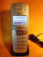 Gigaset E500H Mobilteil + Ladeschale Erweiterungsset für E500 + E500A Telefon