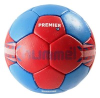 HUMMEL HANDBALL 1.5 PREMIER versch. Größen 1-3 rot/blau **NEU**