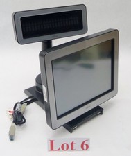 Lot 6 Fujitsu 3000 Xl2 Lcd12 12" Pos Touchscreen+Kd02906-1504 Display w/Base