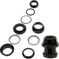 3.3.1.2  Steuersatz 1 1/8" Gewinde Stahl schwarz für Schaft Ø 28,6mm