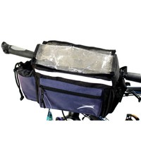 Fahrradtasche Lenkertasche mit Klick Halterung Fahrrad Tasche mit Getränkehalter