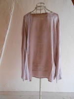 rosa puder blau Bluse Shirt Filinchen Graphics Größe 40 von Opus neu