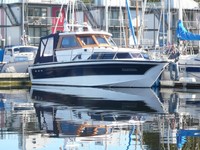 Motorboot Italcantierio Motoryacht Boot Yacht 8,50 m 600 Liter Tamk 210 PS