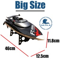 2016 RC Racing Boat Rennboot 4CH Brushless Motor Wasserkühlung Hoch Speed 2.4GHz