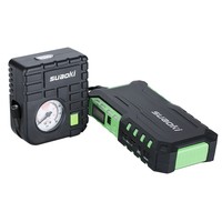 18000mAh Auto Starthilfe Jump Starter Notstart Batterie Luftkompressorpumpe Grün