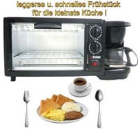 Miniküche Singelküche Gartenküche Gästeküche mini Backofen Kaffeemaschine NEU