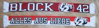 Ultras Seidenschal Fortuna Düsseldorf Block 42 - NUR PAYPAL