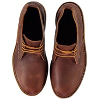 RED WING WEEKENDER CHUKKA BOOTS LEATHER COPPER ROUGH AND TOUGH