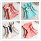 Baby Kids Lotus leaf collar princess temperament girls windbreaker jacket YF112