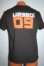 U2 2009 360 Concert Tour T-Shirt Medium Bono The Edge No Line On The Horizon