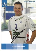 Autogrammkarte AK signiert signed TV Grosswallstadt  BERND HOFMANN