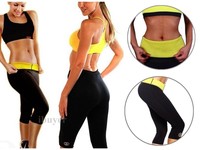 Neopren Schwitzhose Thermoeffekt Abnehmen Sporthose S-XXL