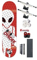 Alien Workshop Rob Dyrdek Komplett Skateboard Deck Soldier 7.75" RED