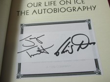 Torvill And Dean Hand Signed Book 'Our Life On Ice'