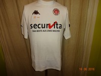 FC St.Pauli Kappa Trikot 2001/02 "Securvita DAS BESTE AUS ZWEI WELTEN" Gr.M