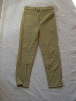 Reithose für Kinder Gr. 122 (116)  beige Kniebesatz (8)