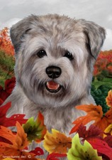 Garden Indoor/Outdoor Fall Flag - Blue Glen of Imaal Terrier 132141