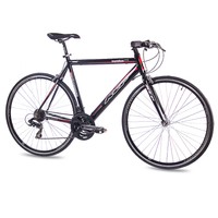 28" RENNRAD FAHRRAD FITNESS BIKE KCP MARATHON ALU 21 Gang SHIMANO 56cm schwarz