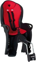 KINDERSITZ HAMAX KISS Fahrrad Kindersitz Fahrradsitz schwarz roter Bezug