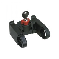 KlickFix Lenkeradapter mit Schloss 22-26mm Korbhalter Klick Fix