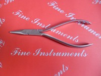 Flachzange 14,5 cm . Extra Fein  Gerieft Maul