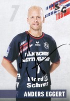 Anders Eggert   SG Flensburg-Handewitt  Handball Karte signiert - 264584