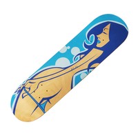 UGIN 8″kanadisches Ahornholz Skateboarding Rollbrett Deck Funboard Geschenk-Frau