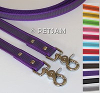 Gummierte Zügel Gummizügel Langzügel Scherenhaken + Schrauben alle Längen NEU