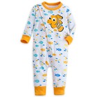 DISNEY STORE FINDING NEMO FOOTLESS STRETCHIE SLEEPER FOR BABY NEMO APPLIQUE