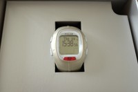 *** POLAR Pulsuhr Uhr RS100 grau tan Laufen Joggen Running ***